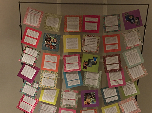 2016 CMV Conference, parent story 'quilt'